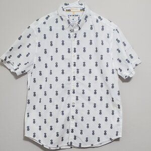Cactus Man Ricky Singh Pineapple Button Down 🍍